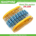 20pcs 220 ohm 2W 220R Metal film resistor 2W resistance IGMOPNRQ