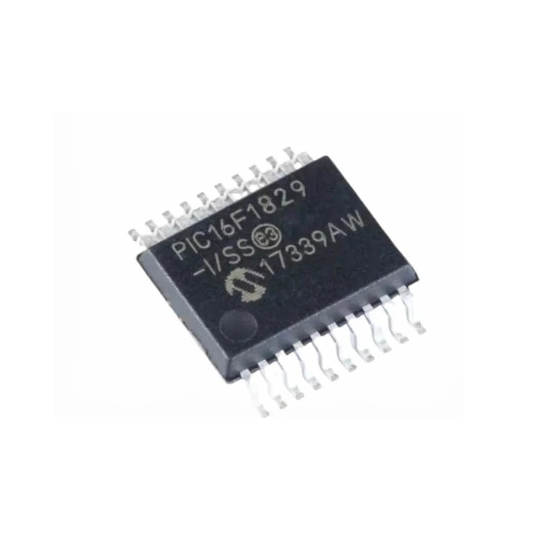 1/5/10/30/50/100Pcs Original Microchip PIC16F1829-I/SS SSOP20 Package 8 Bit PIC Microcontroller Integrated Circuit MCU Chip