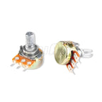 5PCS/LOT WH148 3Pin15mm 1K 2K 5K 10K 20K 50K 100K 250K 500K 1M Ohm Linear Taper Rotary Potentiometer Resistor B1K B5K B10K B200K