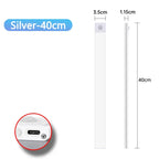 1Pc Cabinet Light USB Rechargeable Motion Sensor Ultra-thin Night Light For Home Corridor Stairs Kitchen Bedroom Wardrobe Indoo