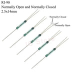 50PCS Magnetic Reed Switch Sensor GPS-11 GPS-14A GPS-14B MKA07101 MKA10110 MKA17101 Normally Open Normally Closed NO NC
