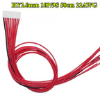 2P-18P BMS Balance Cable HY2.0mm Lithium Battery Protection Board Connection Wire PIN 1S~17S with Lock Buckle Cable 22AWG 50cm