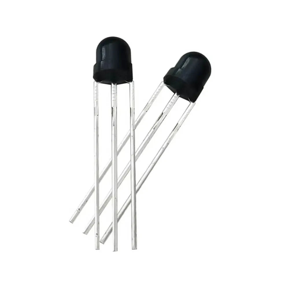 10PCS 5mm 4.8MM straw hat LF0038M 940nm 850NM LEDs IR receiver diodes