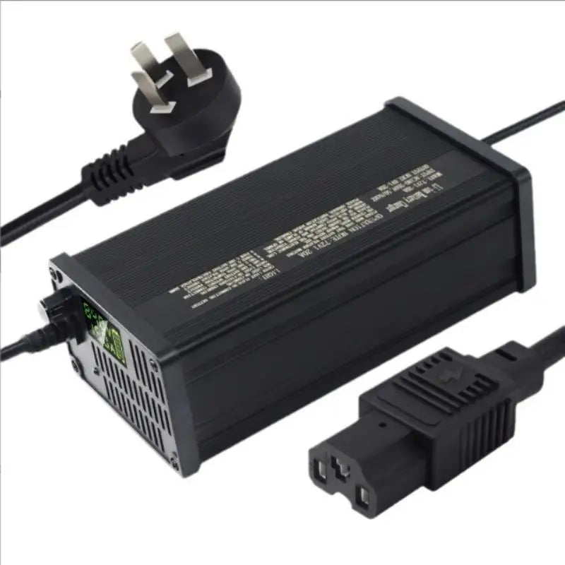 HD 13S 54.6V 20A 15A 12A 10A 8A 5A LCD Smart 110V or 220V lipo lithium battery charger for 48V electric scooter motorcycle ebike