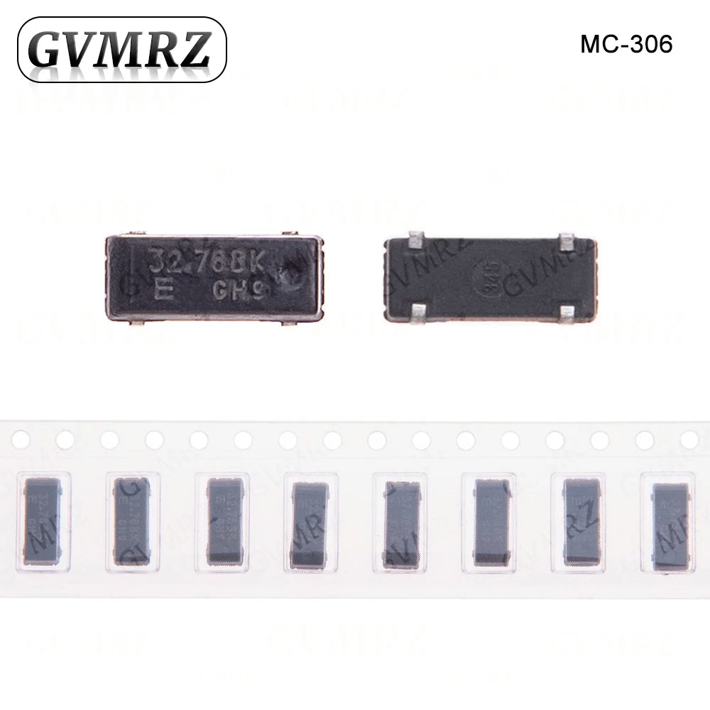 10PCS SMD Passive crystal oscillator MC-146 32.768KHz 12.5PF 7.0*1.5mm  MC-306 32.768K 3.8*8.25 FC-135 3215 2Presonator