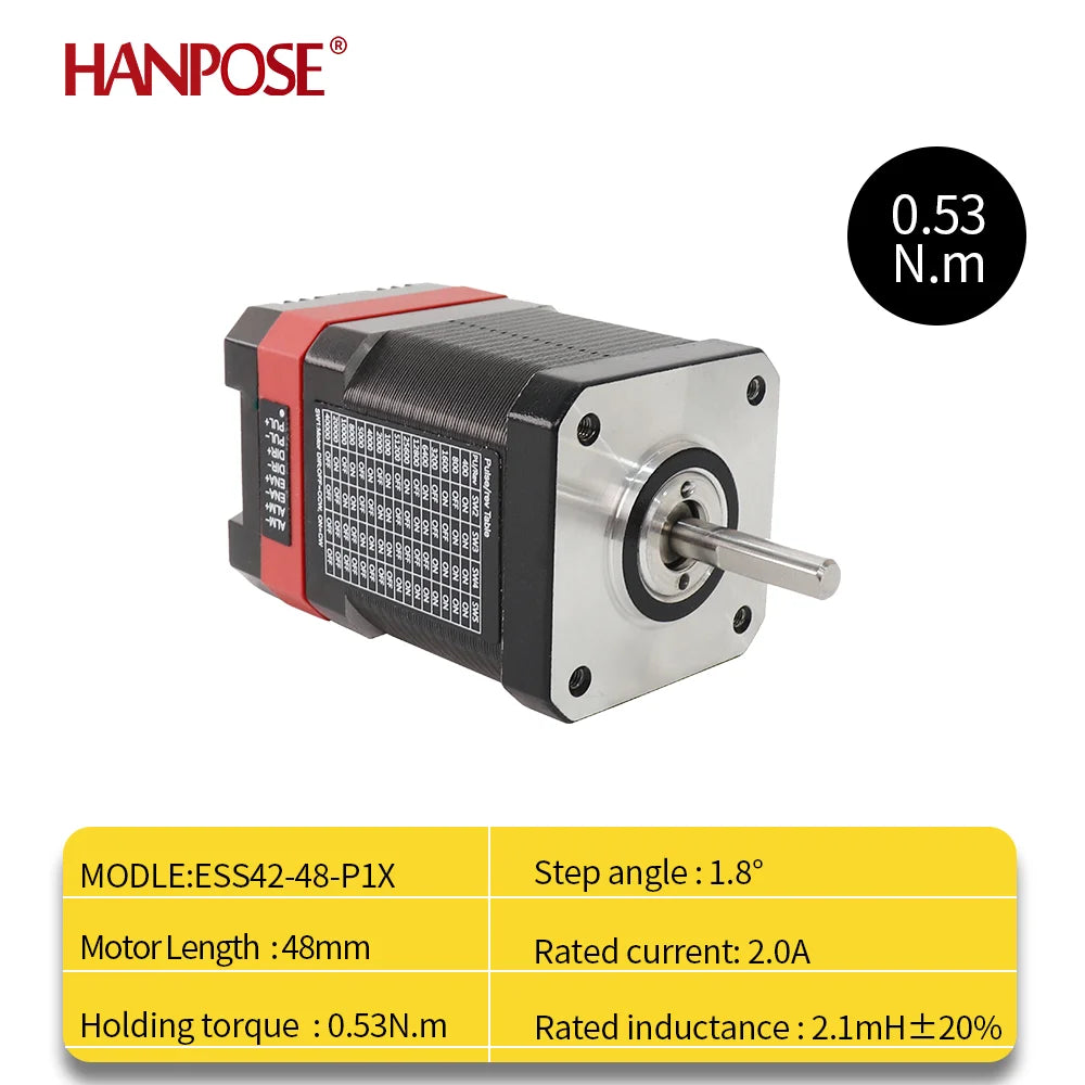 Nema17 ESS42/IG42/EMS42 Closed-Loop Integrated Stepper Integrated Motor Servo Stepper Motor and Driver Hybrid Power 485 Communic