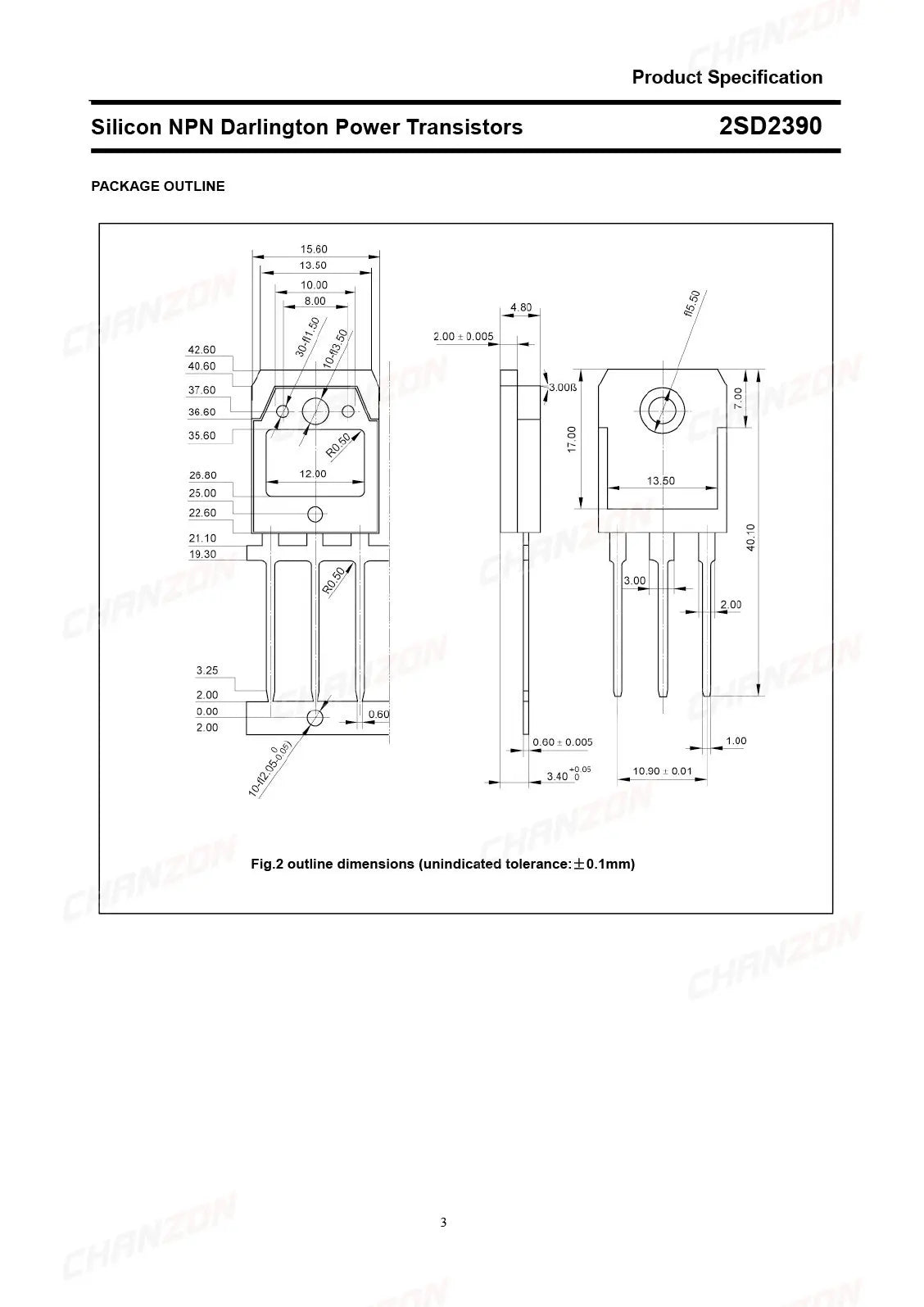 4pcs (2PCS 2SB1560 + 2PCS 2SD2390) TO-3P NPN PNP Transistor Kit Bipolar Junction BJT Triode Tube Fets DIY Integrated Circuits