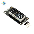 TM1637 0.36" 0.36 Inch 7 Segments Digital Display Tube 4-Digit LED  Module Board For Arduino Red Green Blue Yellow White
