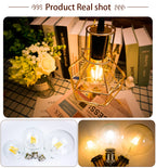 Retro Edison Filament LED Light Bulb E27 AC 220V 240V G80 G95 G125 Globe Light Glass Bulb 2W 4W 6W 8W Lampara LED Lamp