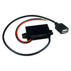 12V 24V 36V 48V 60V 72V Buck to 5V 3A USB Step Down Power Converter Car Auto Phone Motorcycle Charger Adapter 11V-90V