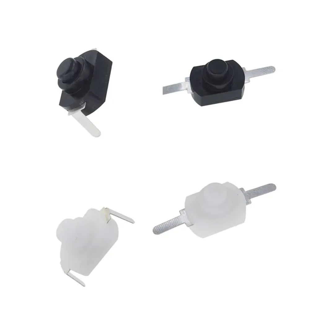 72PCS/Box Tactile Push Button Switch 1212 1813, Clicky On/Off Switch for LED Flashlight Headlamp Torch Lantern DIY Parts