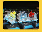 Gateron Pro 3.0 V3 Switch 3pin RGB Linear Tactile Red White Yellow Silver Brown Black Switch For Mechanical Keyboard Pre Lubed