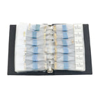 1/8W 1/4W 1/2W 1W 2W 3W 0R - 10M Metal Film Resistors Sample Book DIY Assorted kit
