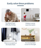 Tuya WiFi Smart Switch Brazil Standard 4x4 Size Touch Sensor 4/6/8 Gang Wall Light Switch Voice Control By Alexa Google Home