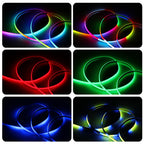 WS2812B COB LED Strip Lights DC5V 5mm Full Color SPI RGB-IC 100/160LEDs Individually Addressable Smart Pixels Tape Light