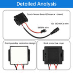 DC 5-12V 3A 36W Intelligent Touch Switch Touch Sensor Switch For Led Light Mirror Headlight For Smart Home Bathroom Light Switch