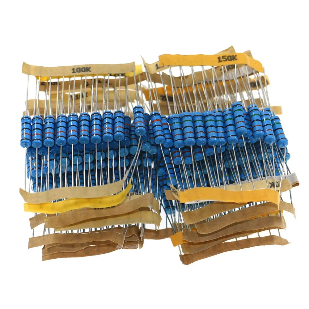2W Color Ring Resistor pack 1% 22R-1M Metal Film Resistor
