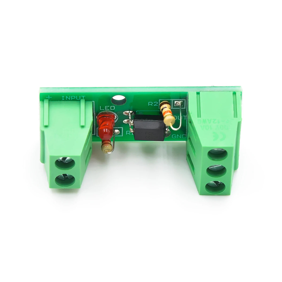 1 optical coupling isolation module /EL817/PC817/ photoelectric isolator/optical coupler/coke guide rail bracket