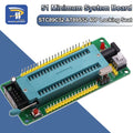 51 AVR Mcu STC Minimum System Board Learning Development STC89C52 AT89S52 40P Locking Seat Module Microcontroller Programmer