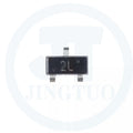 100pcs MMBT5401 2L 0.6A/180V PNP SOT-23 SMD Chip Transistor