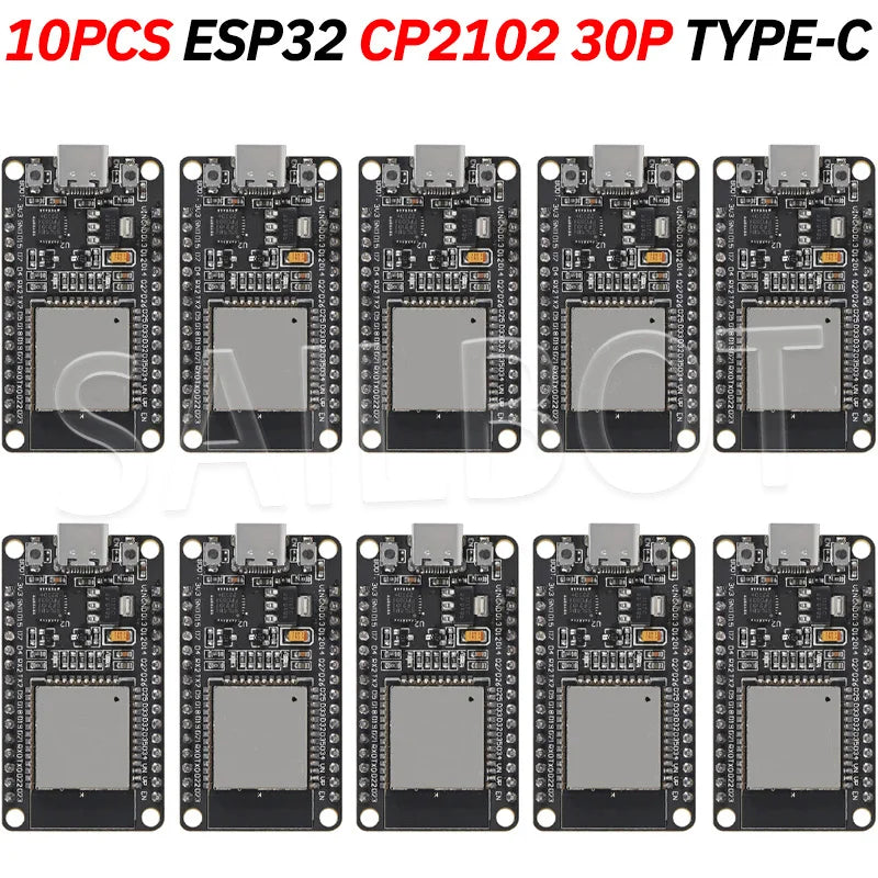 1/5/10PCS  WR-32 32-S Development Board WiFi+Bluetooth-compatible TYPE-C/MICRO  32 30Pin ESP32 Nodemcu CP2102