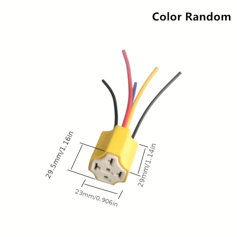 1 Set 12VDC 4 Pin 30A + Quality Ceramic Type Socket Auto Relay With Fuse