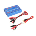 New iMAX B6 LCD Screen Digital RC Lipo NiMh Battery Balance Charger +B6AC Lipo Charging XT60 / T Plug Adaptor Board 2-6S Charger