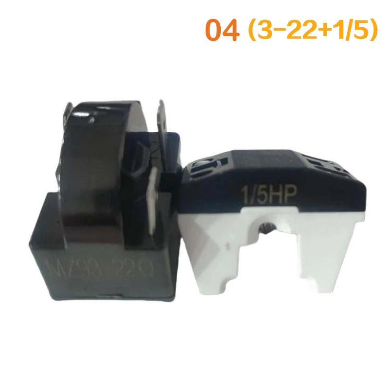 PTC Starter Relay Refrigerator Starter Relay Refrigerator Overload Protector Compatible with LG Refrigerator Compressor,Freezers