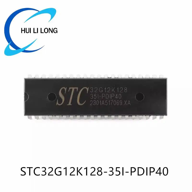 STC32G12K128-35I-PDIP40 STC 32G12K128-35I-PDIP40 32G12K128 STC32G12K128 32-bit 8051 Core Microcontroller Chip IC