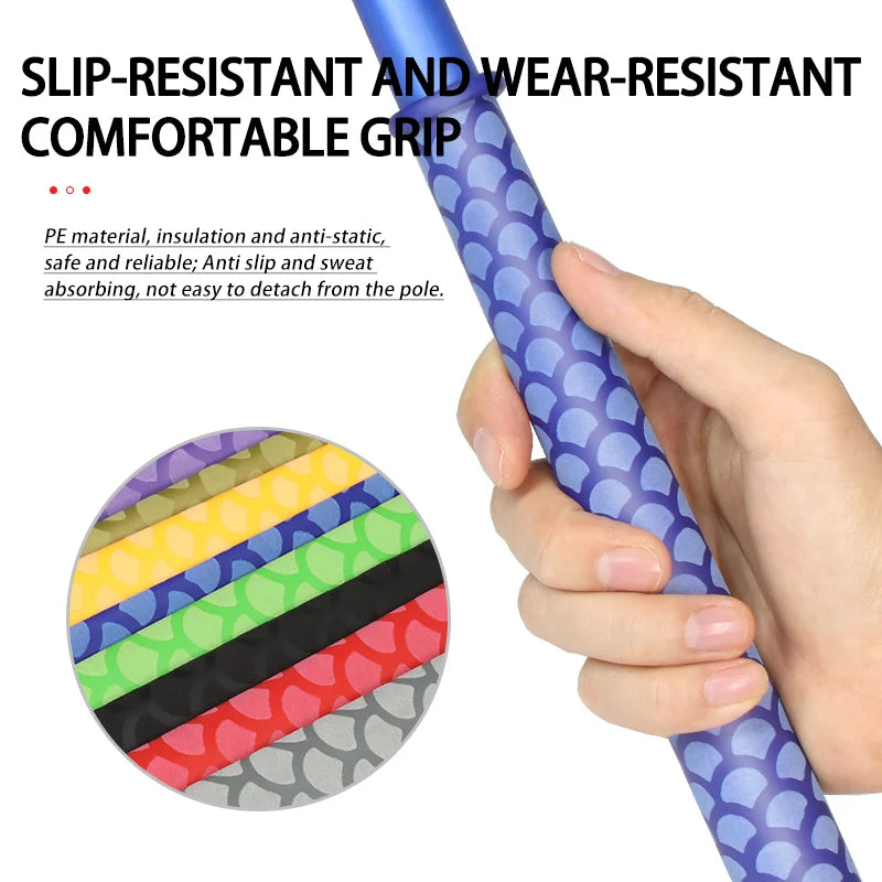 1m/pc﻿ Fish Scale Anti-slip Heat Shrink Tube Dia.15~45mm 2:1 Non-slip Handle Repair Electrical Cable Insulation Fishing Rod Wrap