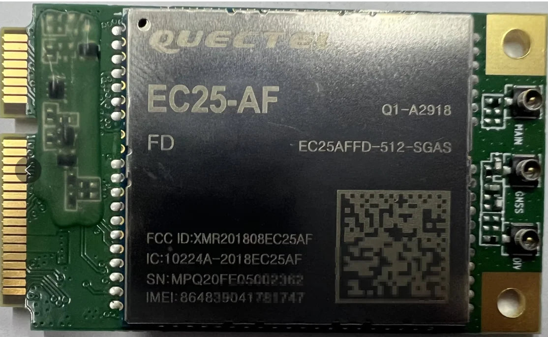 EC25 EG25 series EC25-E EC25-AU EC25-EUX EC25-EC EG25GGB PICE LTE CAT4 module EC25AUFA EC25AUXGA EC25ECGA EC25EFA MINIPCIE