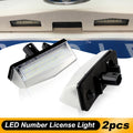 For Toyota Prius XW20 XW30 Prius Plus/V Venza Matrix RAV4 For Lexus CT200h Scion tC White Led License Plate Lights 81270-53011
