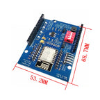 ESP8266 ESP-12E UART WIFI Wireless Shield Development Board For Arduino UNO R3 Circuits Boards Modules ONE