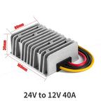 24V to 12V 1A-60A Power Converter DC Step Down 24 Volt to 12 Volt Buck Module Buck Regulator Voltage Transformer