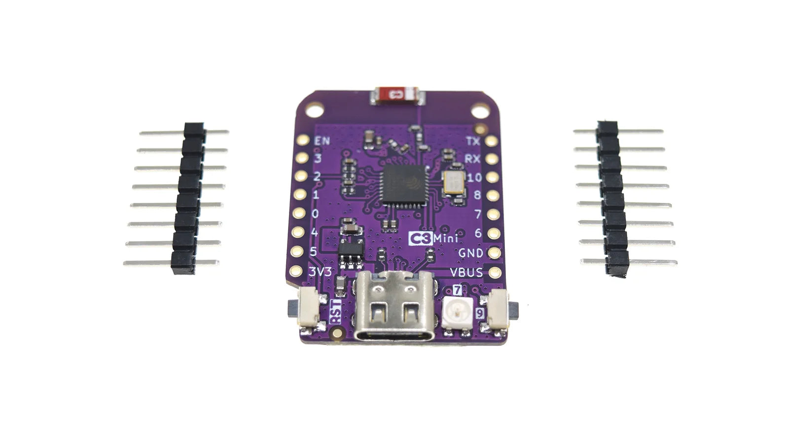 C3 Mini V2.1.0 - LOLIN WIFI Bluetooth LE BLE IOT Board ESP32-C3FH4 ESP32-C3 4MB FLASH MicroPython Arduino Compatible