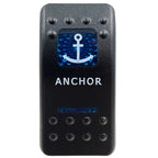 Blue Led Rocker Switch Button 5Pins&7Pins ON OFF ON For Car Marine Boat NARVA ARB Style interior Lights parts Camper Accessories