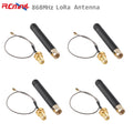 4PCS 868MHz 915MHz LoRa Antenna U.FL/I-PX to SMA Connector Antenna for Lora Board IOT Lora32u4 II Wifi Lora32 Lora Module