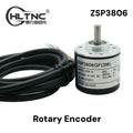Photoelectric Incremental Rotary Encoder ZSP3806 2‑Phases Shaft 6mm Industrial Automation Equipment Encoder