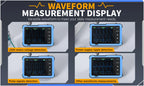 FNIRSI New DSO510 DSO152 DSO153 Mini Handheld Digital 2 IN 1 Oscilloscope Portable 48MS/s 10MHz Bandwidth Electronic Repair Tool