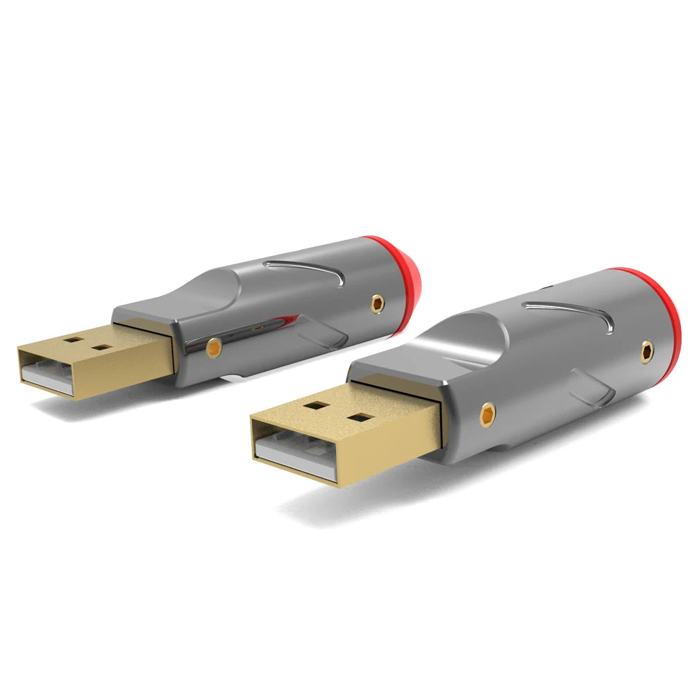 Monosaudio A51/B51 24K Gold Plated USB2.0 Plug DIY USB A To USB B Connector Hi Fi USB Cable USB Shell