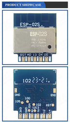 ESP-02S Serial Wireless 2.4G Wifi Module Transceiver for Smart Home Industrial IoT 1Mbit Compatible ESP8266 ESP 02S