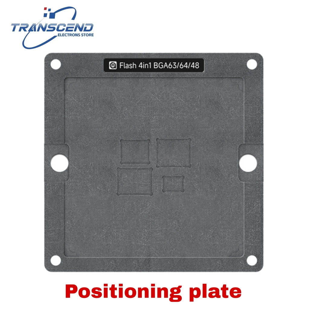 Reballing Stencil Template BGA63 BGA64 BGA48 For NAND Flash Memory Positioning Solder Plate Tin Net