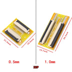 FPC Extension Board FFC Flexible Ribbon Cable Adapter Board 1.0/0.5mm Spacing Flat Wire 4P/8P/10P/20P/40P-60P for Electronics