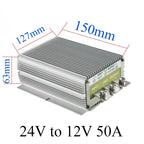 24V to 12V 60A-3A 24 Volt to 12 Volt Buck Voltage Regulator Step Down Power Converter DC Converter Buck Module for Cars Solar