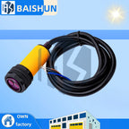 E18-D80NK Infrared Obstacle Avoidance Reflective Photoelectric Sensor with Adjustable 3-80cm Detection Range for Smart Car Robot