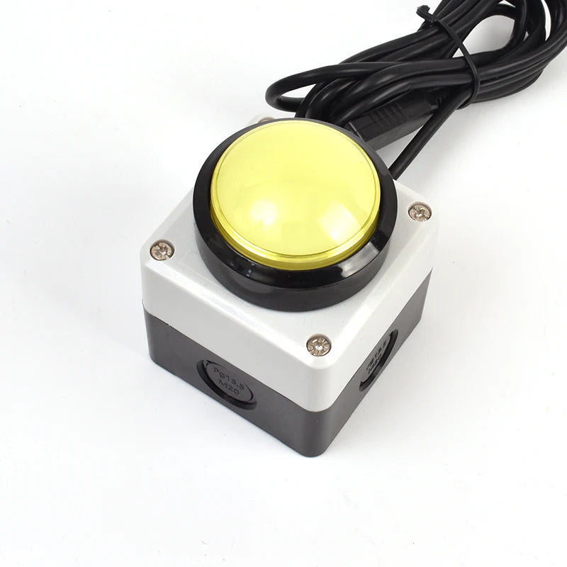 62mm USB Custom Button Remote Control Buzzer Switch Lottery Computer Mouse Shortcut Keyboard