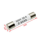 10PCS 5*25/6*25/6*30MM Ceramic Fuse 0.5A 1A 2A 3A 4A 5A 6A 8A 10A 13A 15A 16A 20A 25A 30A 250V 500V RO55 RO57 RO58 Fuse BS1362