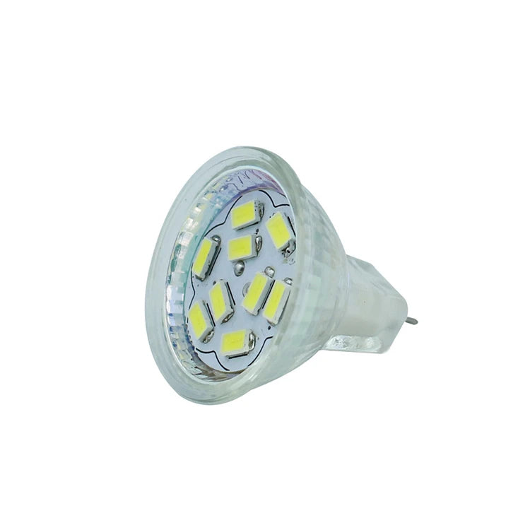 MR11 GU4 Mini LED Spotlight Bulbs AC DC12V 5730SMD 7W 15LEDs Super Bright Cool Warm White Lamp Replace 40W Halogen Light