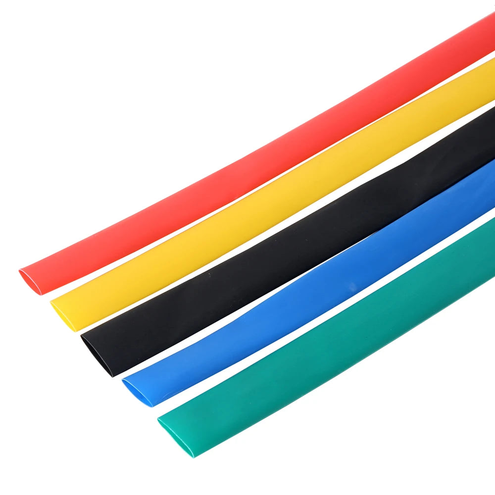 127-800 Pcs Boxed Heat Resistant Tubing Heat Shrinkable Tubing Heat Shrink Packaging Kit Electrical Connection Cable Protection