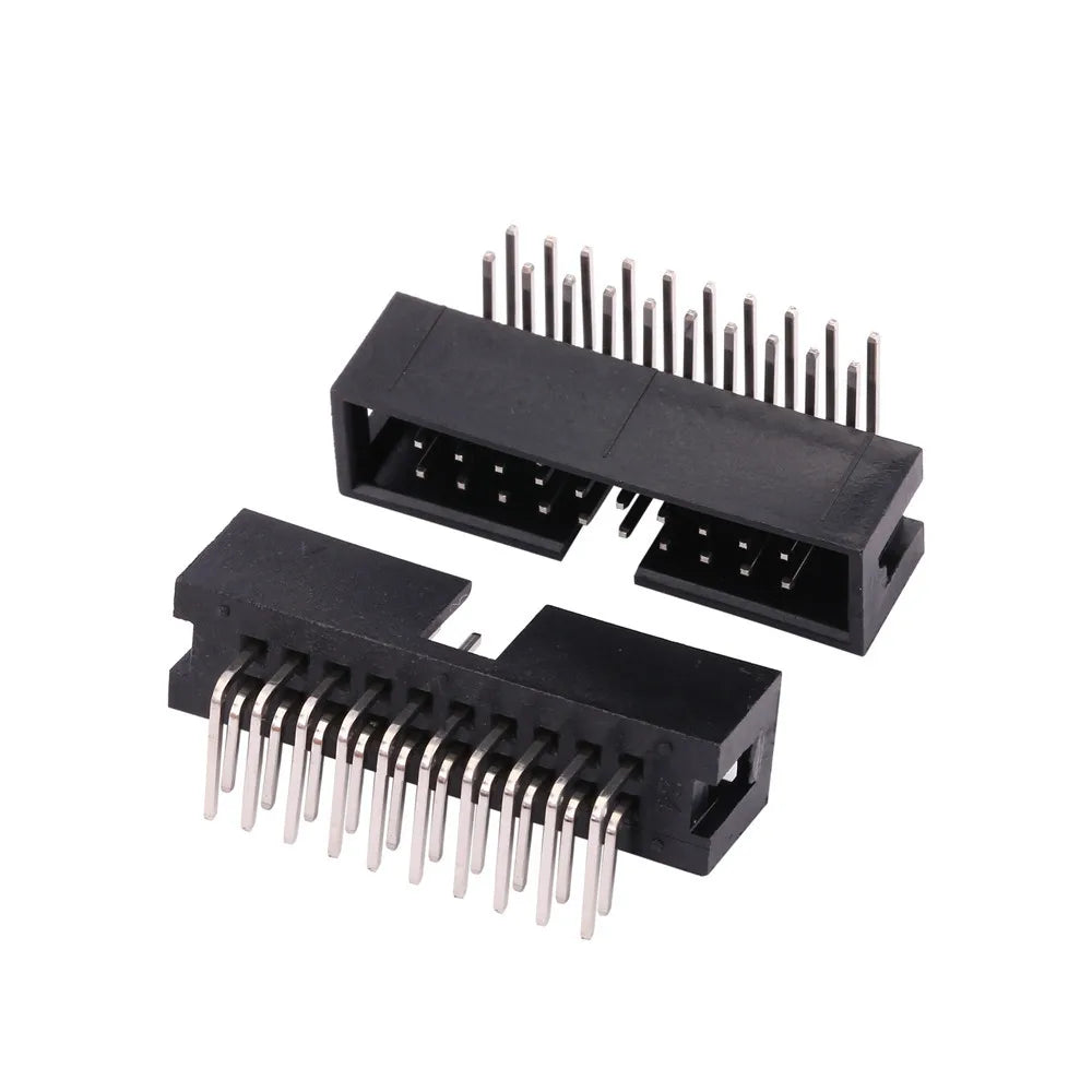 FC 6/8/10/12/14/16/18/20/24/26/30/34/40/50/60/64Pin 2.54mm Pitch Female IDC Socket Connector Ribbon Cable DC3 Header Male Socket
